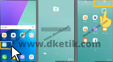 Cara Mengunci aplikasi wa di hp samsung