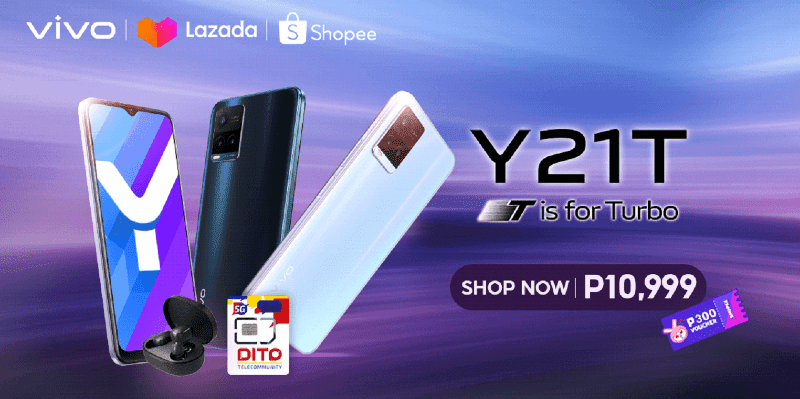vivo Y21T will be available in all authorized PH stores nationwide from February 26