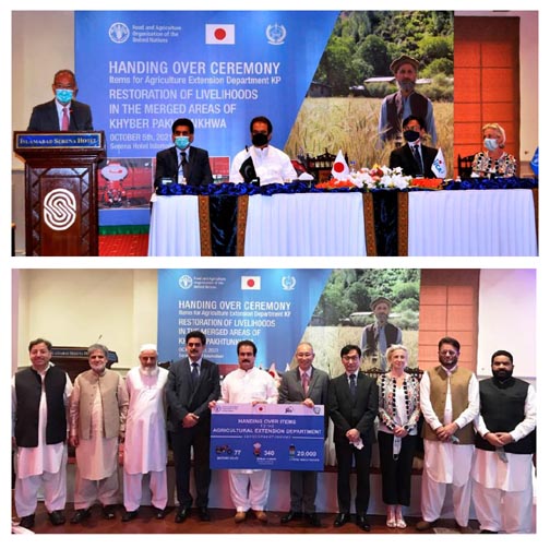 Japan govt thru FAO supports Khyber Pakhtunkhwa for Locust Control in the province