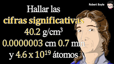 👉 Enunciado: Determine el número de cifras significativas en los siguientes valores: (e) 40.2 g/cm3 (f) 0.0000003 cm (g) 0.7 min (h) 4.6 x 1019 átomos.