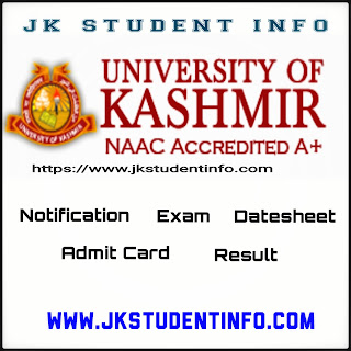 KU - Admit Card For BG 4th Sem Regular/Fresh Private Batch 2019 & Backlogs (2016-18) Available - Download Here: