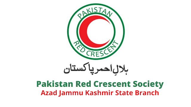 Latest Pakistan Red Crescent Society Azad Jammu Kashmir State Branch Jobs 2022