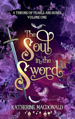 A Throne of Pearls and Bones Book 1: The Soul in the Sword. Princess Brianna, a fierce warrior by night (Celeste), must fight the Blight alongside a mysterious thief (Red Wolf) to save her kingdom. Fantasy romance with hidden identities, action & intrigue. (Available at major retailers)