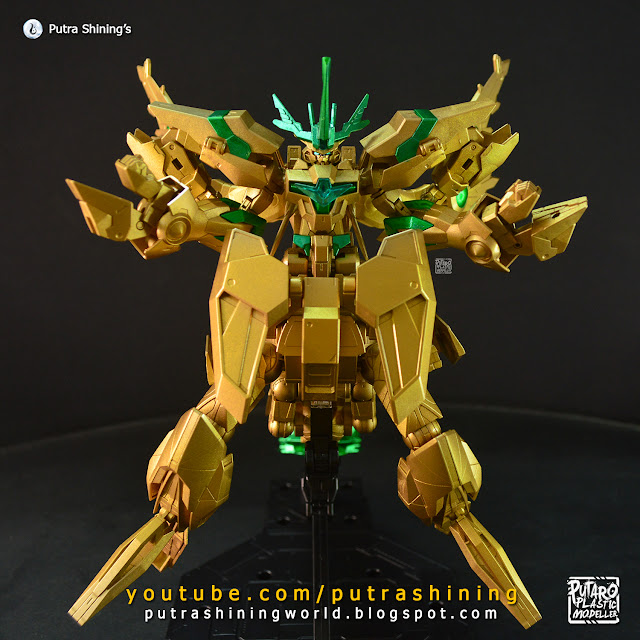 HGBD:R Re:Rising Gundam Custom Paint Gold! by Putra Shining