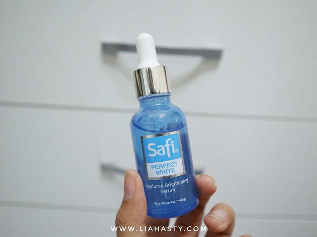 Produk baru SAFI Perfect White Hyaluron Brightening Serum untuk mencerah & keserian kulit