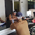 Serma Niken Babinsa Koramil 0607-08/Cikembar Komsos Bersama Kadus dan Aparatur Desa