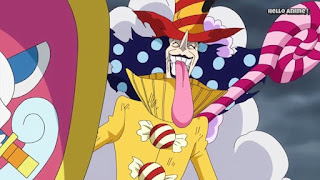 ワンピースアニメ WCI編 853話 ペロスペロー | ONE PIECE ホールケーキアイランド編