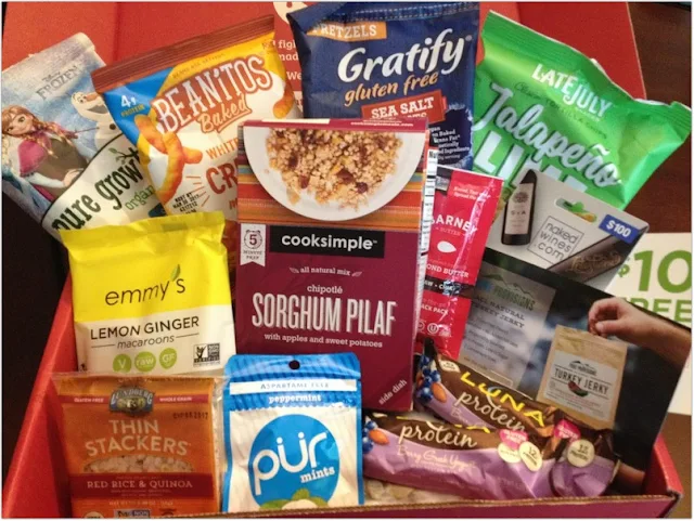 Monthly Gluten Free Subscription Box Snacks