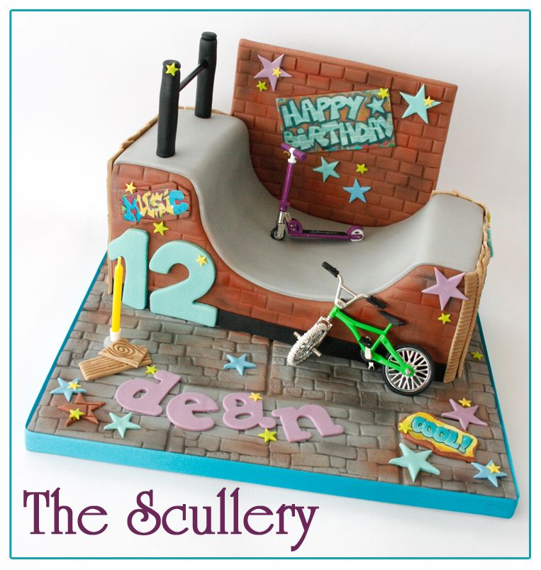 skateboard cake ideas