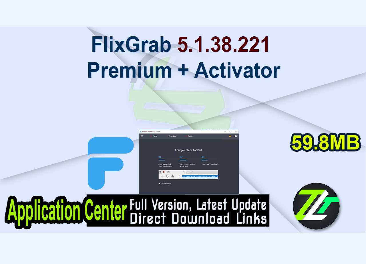 FlixGrab 5.1.38.221 Premium + Activator