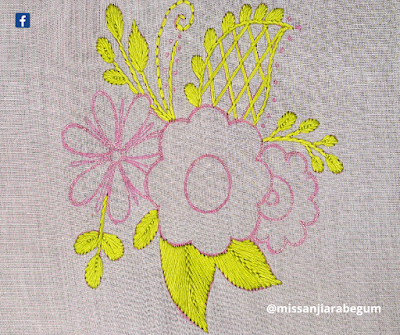 How to Embroider Pillow Cases, Sofa Cover Decoration Idea