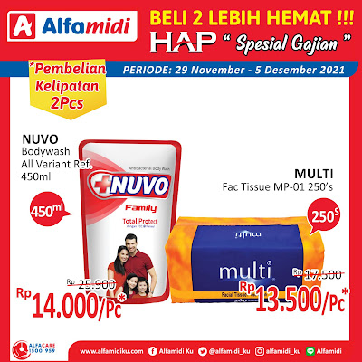 Katalog Alfamidi HAP Special Gajian Periode 29 Nov - 05 Des 2021