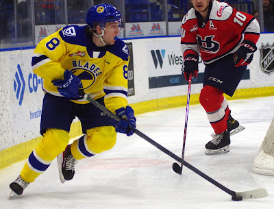 Saskatoon Blades Defeat Regina Pats 6-1 in Dominant Performance, Lisowsky  Shines With Two Goals - BVM Sports