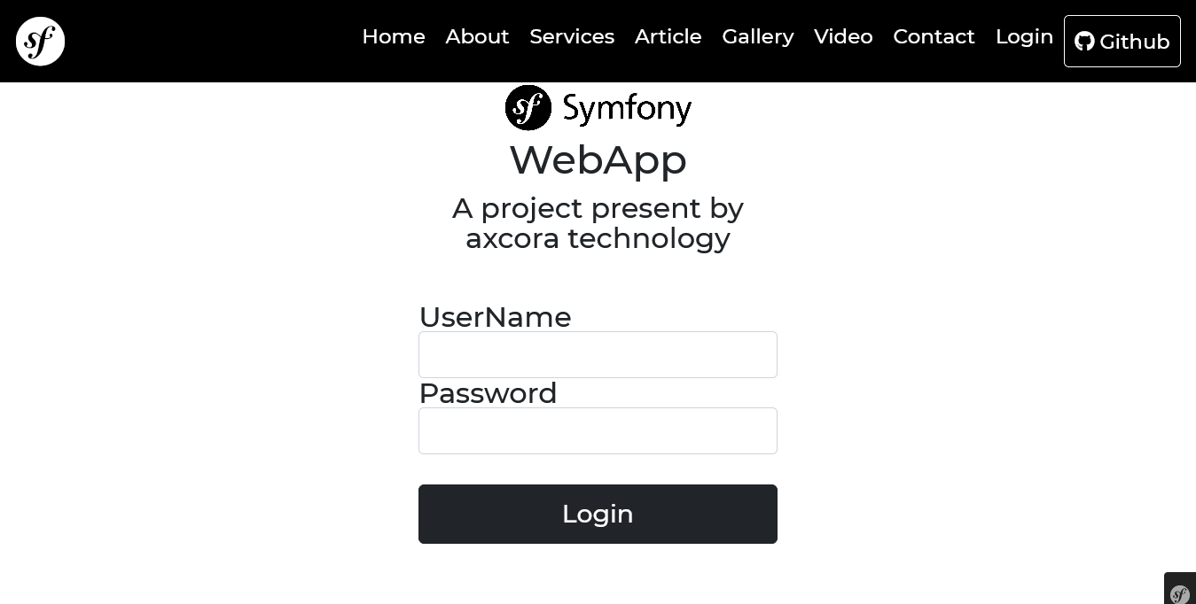 Symfony App inventori Invoice accounting CMS all in one free download source code