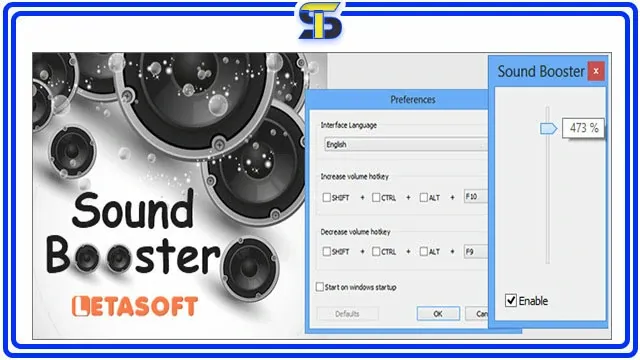 برنامج تعلية الصوت للكمبيوتر Letasoft Sound