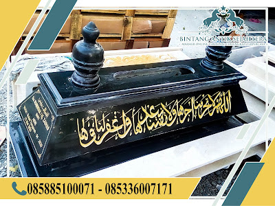 makam bokoran tunggal granit