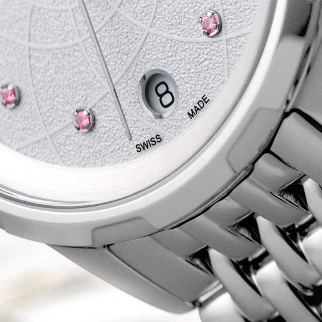 Mido Rainflower Automatic with Pink Sapphires
