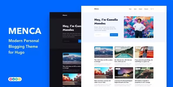 Best Modern Personal Blogging Theme for HUGO