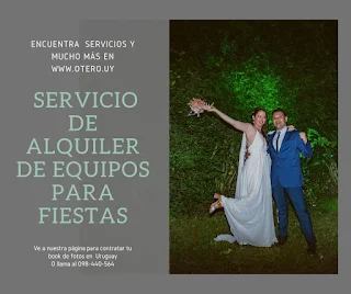 Servicio de Alquiler de Equipos Para Fiestas