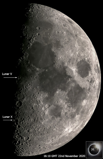 Lunar X & V from 22nd November 2020