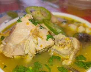 Боливийская кухня - фрикасе с курицей
