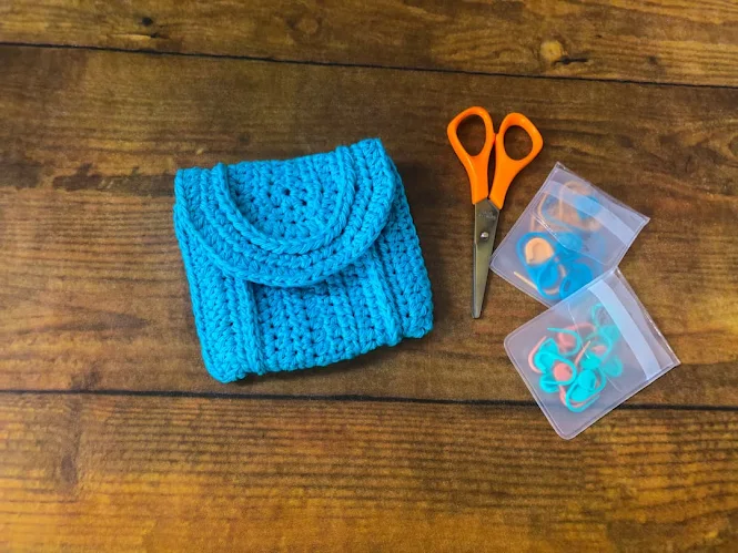 Easy Crochet Pattern - Simple Cotton Pouch