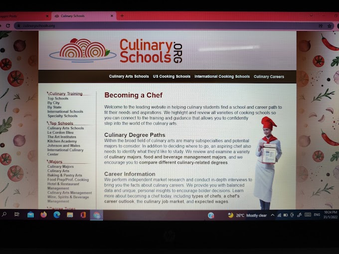 CulinarySchools.Org Game Online Uji Kemahiran Dalam Bidang Kulinari  