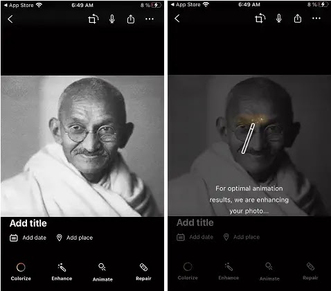 Animate old still photos using artificial intelligence with this great app