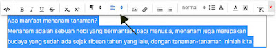 cara membuat tulisan rata kanan kiri justify di wordpreess dengan pagelayer