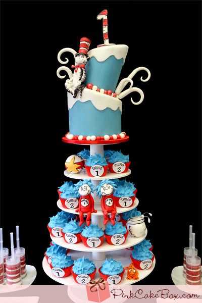 dr.seuss cake