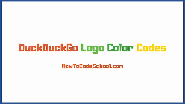 DuckDuckGo Logo Color Codes