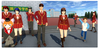 Update Sakura School Simulator Mod Apk 1.039.75 Ini Cara Downloadnya