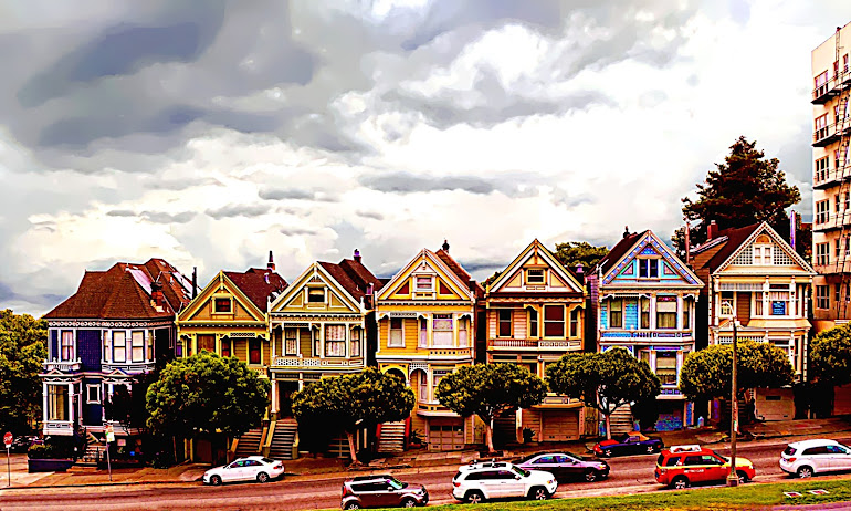 The Painted Ladies I - San Francisco California