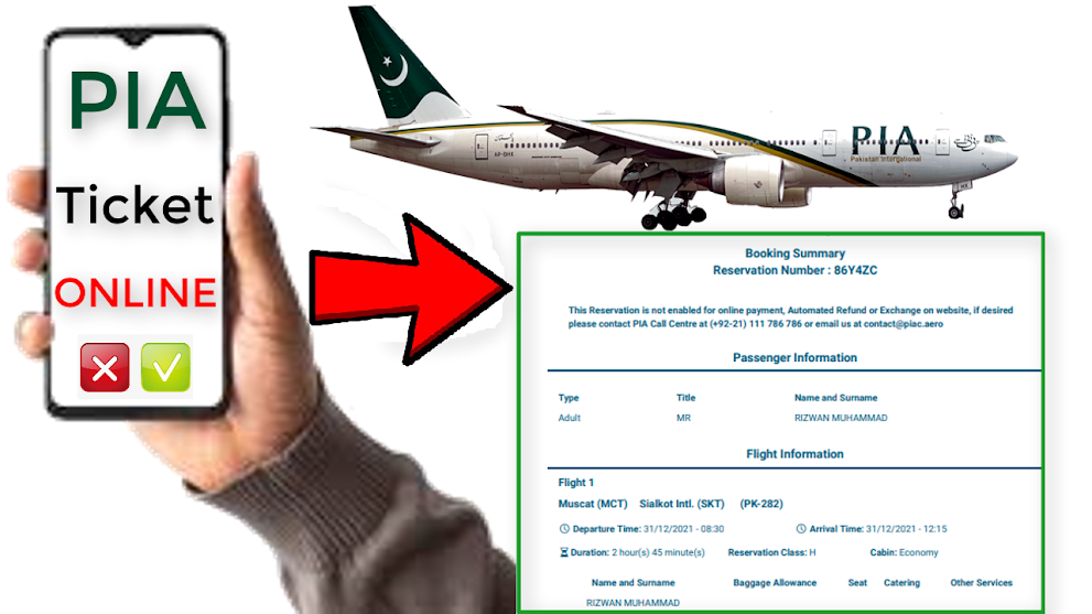 PIA TICKET ONLINE CHECK 2022
