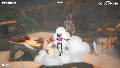 Cloud Escape game screenshot