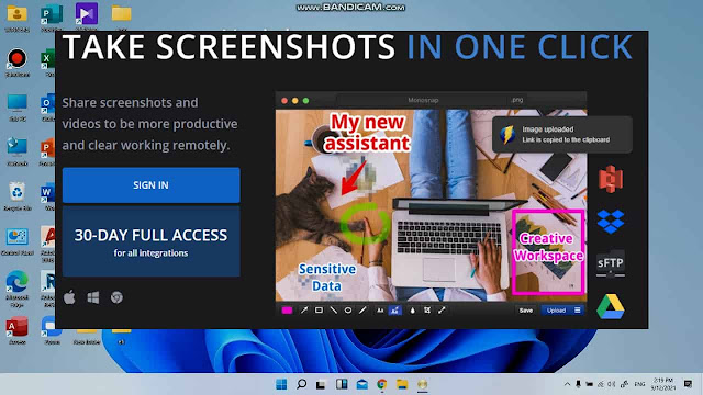 Screenshot full HD Free software