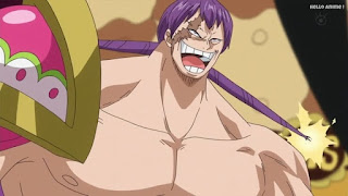 ワンピースアニメ WCI編 806話 3将星 クラッカー Charlotte Cracker | ONE PIECE Episode 806