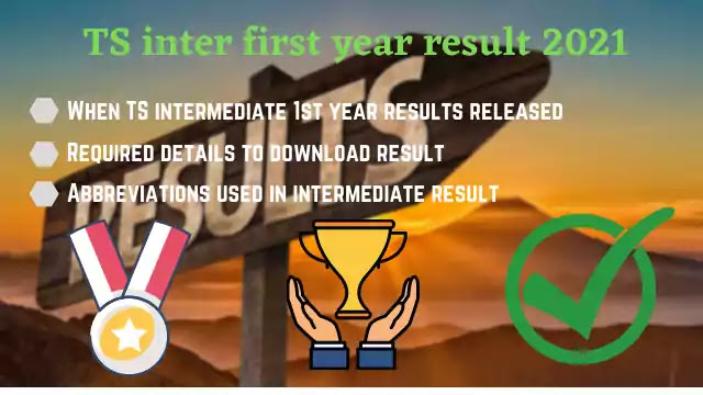 Telangana Inter 1st Year 2021 Results