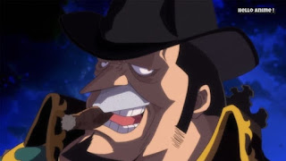 ワンピースアニメ WCI編 826話 カポネ・ベッジ 過去 Capone Bege | ONE PIECE ホールケーキアイランド編