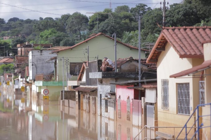 Mais de 700 cidades mineiras estão sob alerta de chuvas intensas