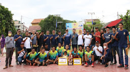 Cari Bibit Atlet, Karang Taruna Kabupaten Serang Gelar Tournament Volley Ball