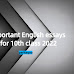 Important English essays for 10th class 2022 - PARHAQOO