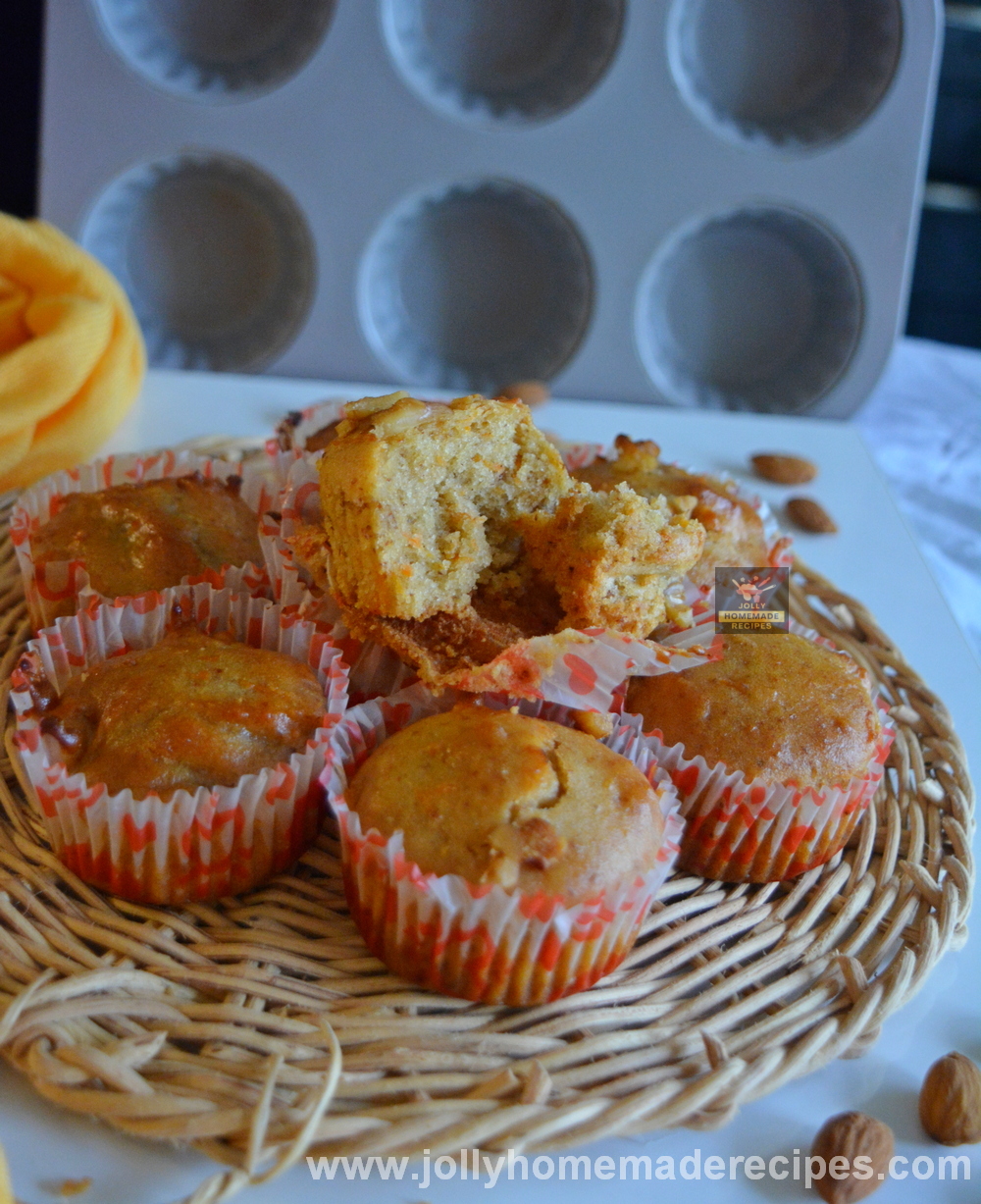 Ultra-Moist Carrot Muffins