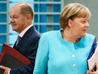 Olaf Scholz replaces outgoing German chancellor Angela Merkel.