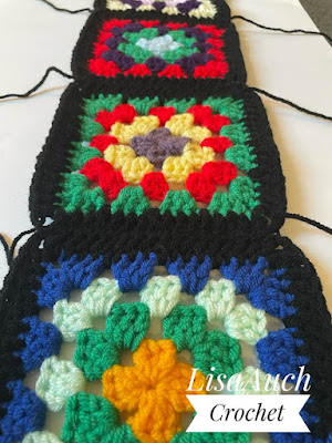 How to crochet a balaclava crochet granny sqaures