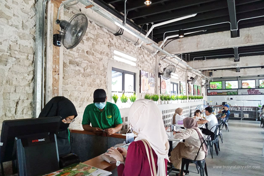 Makan di BananaBro Alor Setar, Nasi daun pisang di BananaBro, tempat makan best di Alor Setar,