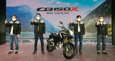 News!! Honda Luncurkan Motor Sport Adventure Touring New CB150X