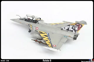 Maquette du Rafale B de  Revell au 1/48.