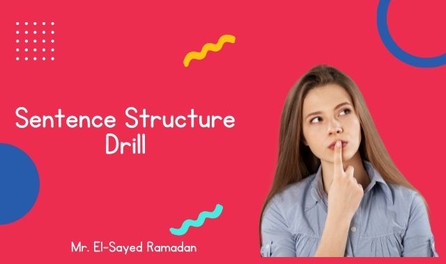 Sentence Structure Drill