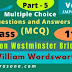 Upon Westminster Bridge | William Wordsworth | Part 5 | Very Important Multiple Choice Questions and Answers (MCQ) | Class 11 